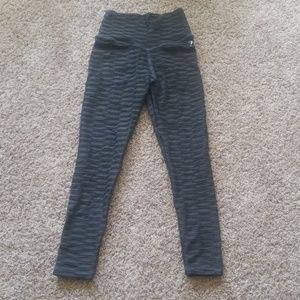 Abs2bfitness Scrunch Butt Ribbed Leggings